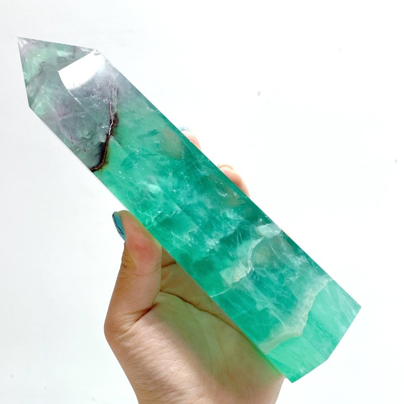 8 Pieces Large Fluorite Tower - Wholesale Crystals