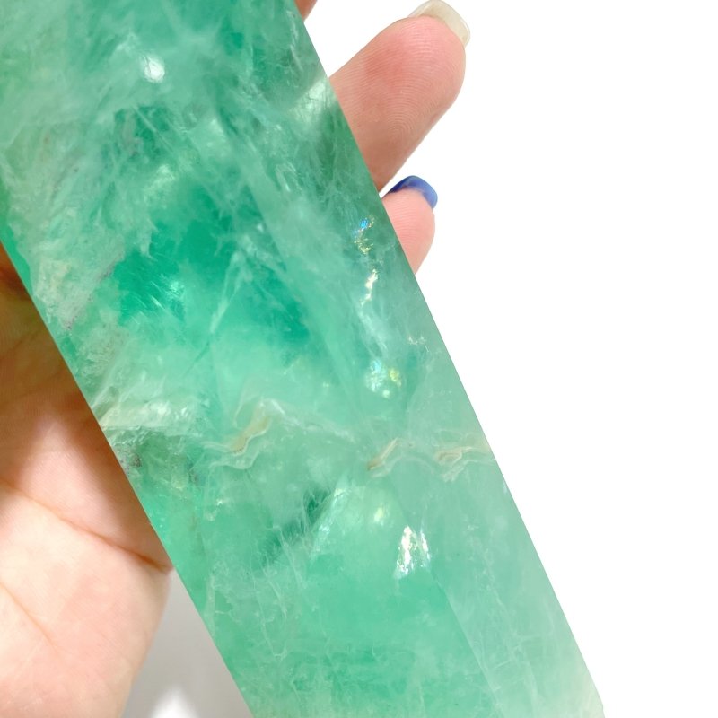 8 Pieces Large Fluorite Tower - Wholesale Crystals