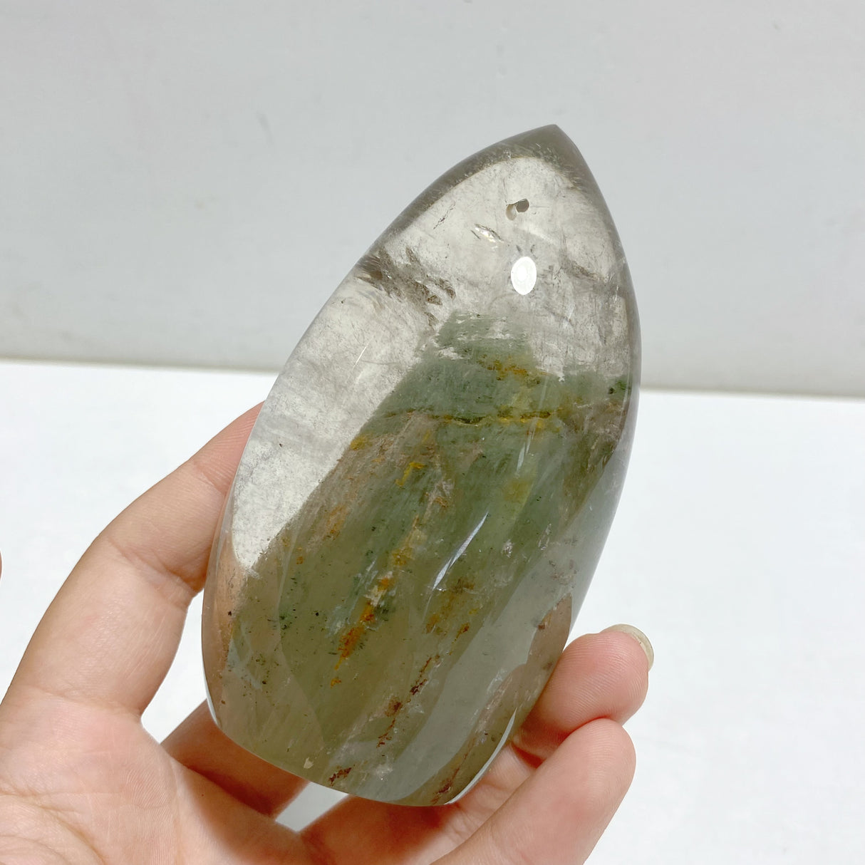 Unique Garden Quartz With Stand