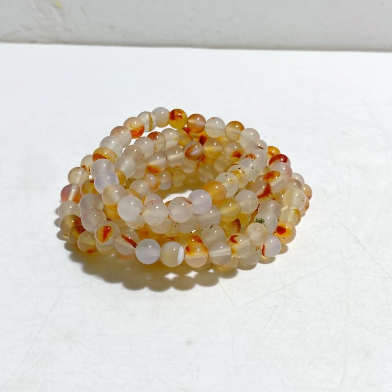 8mm Agate Bracelet Wholesale - Wholesale Crystals