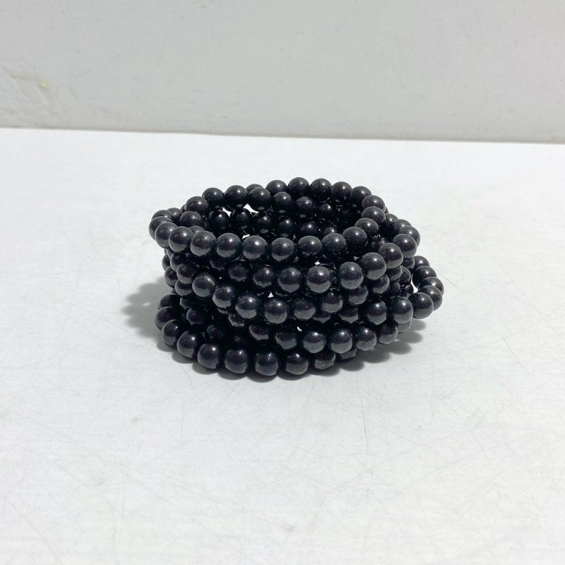 8mm Shungite Bracelet Wholesale - Wholesale Crystals