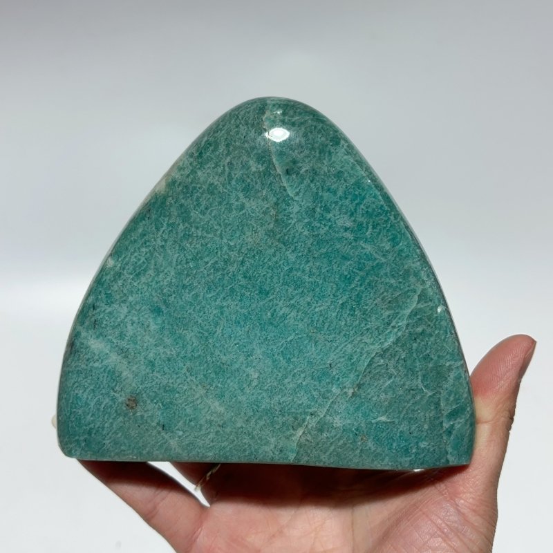 9 Pieces Deep Blue Amazonite Free Form -Wholesale Crystals