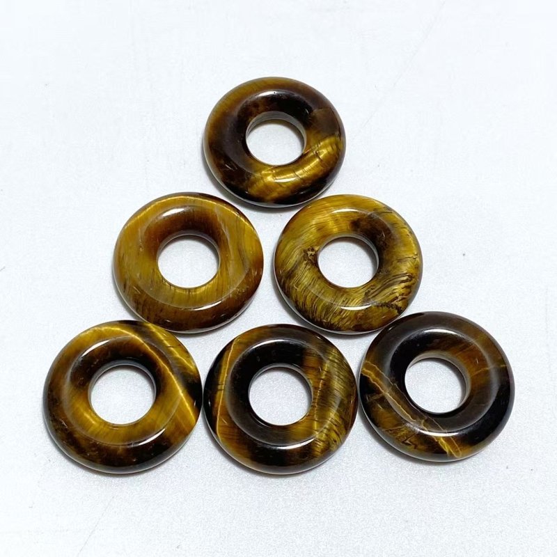 9 Types Crystal Donuts Rose Quartz Green Aventurine Ocean Jasper Wholesale - Wholesale Crystals