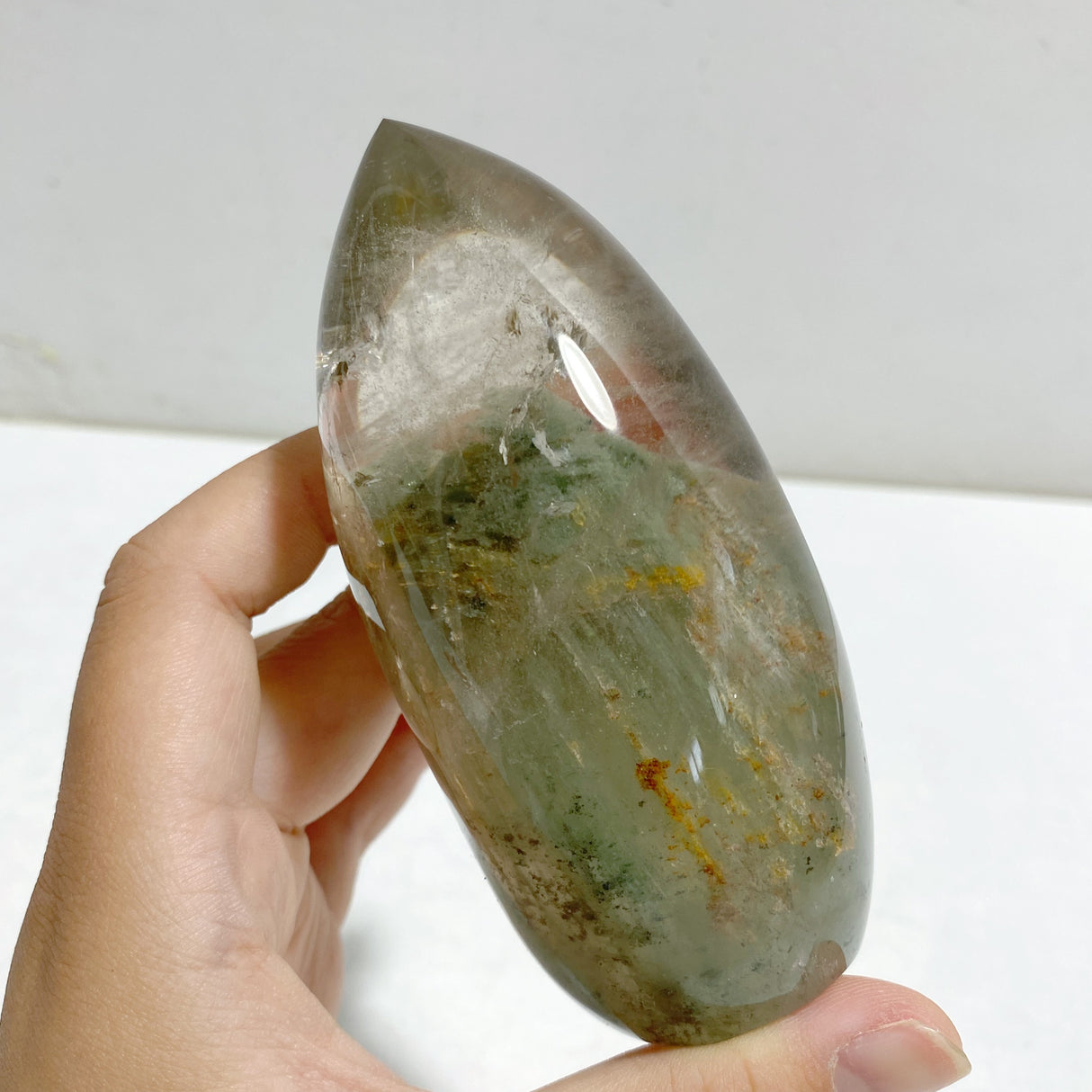 Unique Garden Quartz With Stand