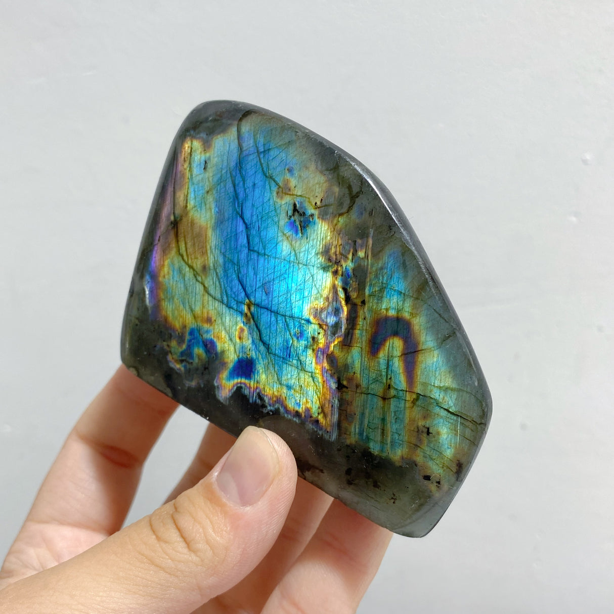 25 Pieces Beautiful Polished Labradorite Free Form