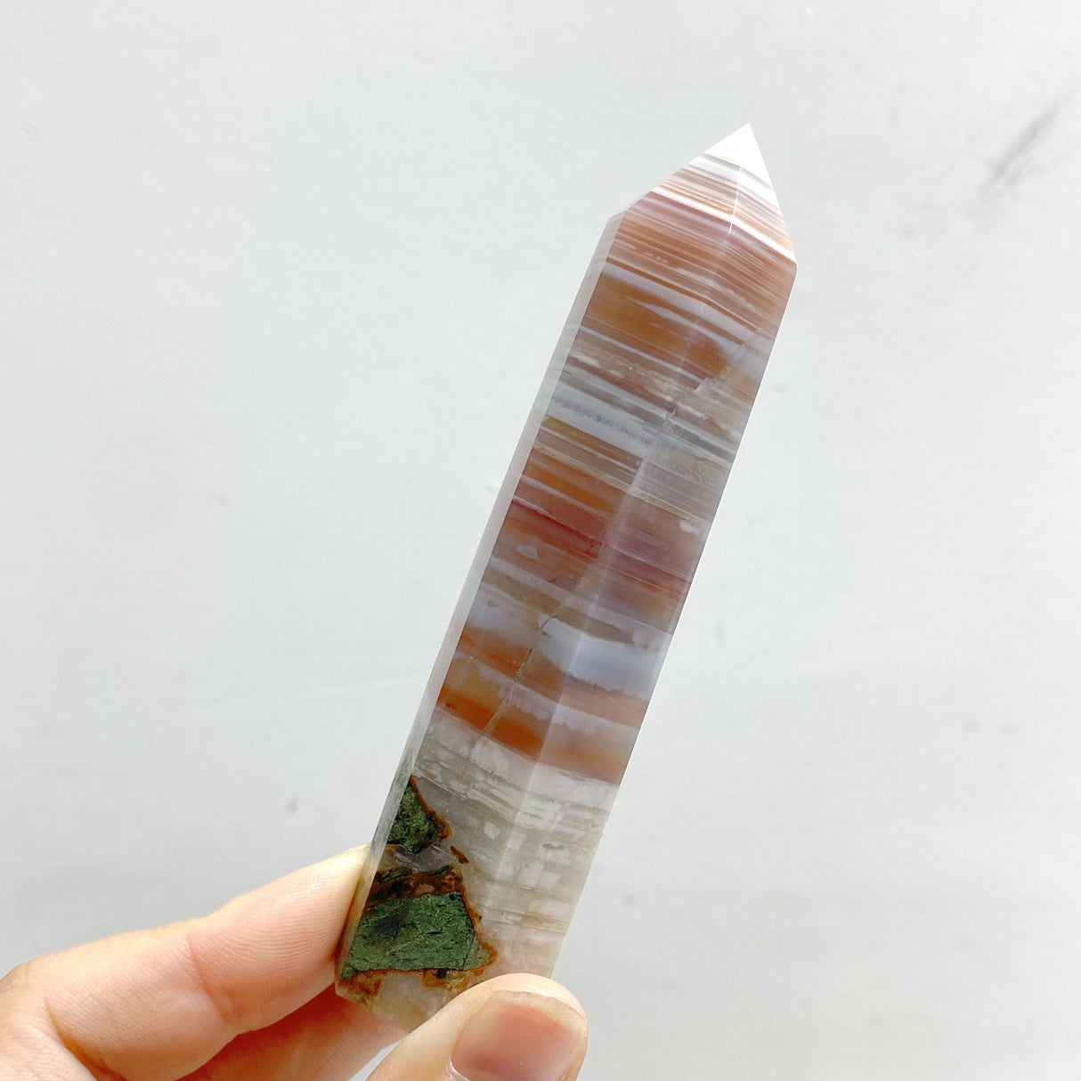 41 Pieces Stripe Agate Tower Points