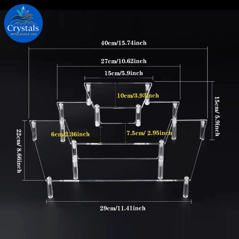 Acrylic Crystal Stands 9 - Wholesale Crystals