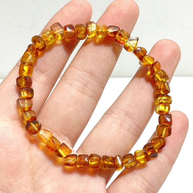 Amber Free Form Bracelets Wholesale - Wholesale Crystals