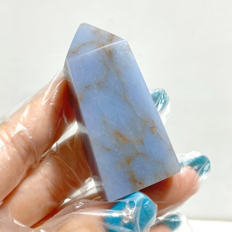 Angelite Four - sided Tower Wholesale - Wholesale Crystals