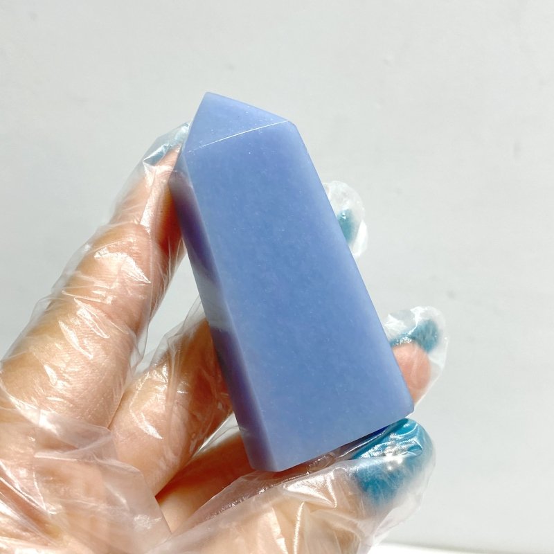 Angelite Four - sided Tower Wholesale - Wholesale Crystals