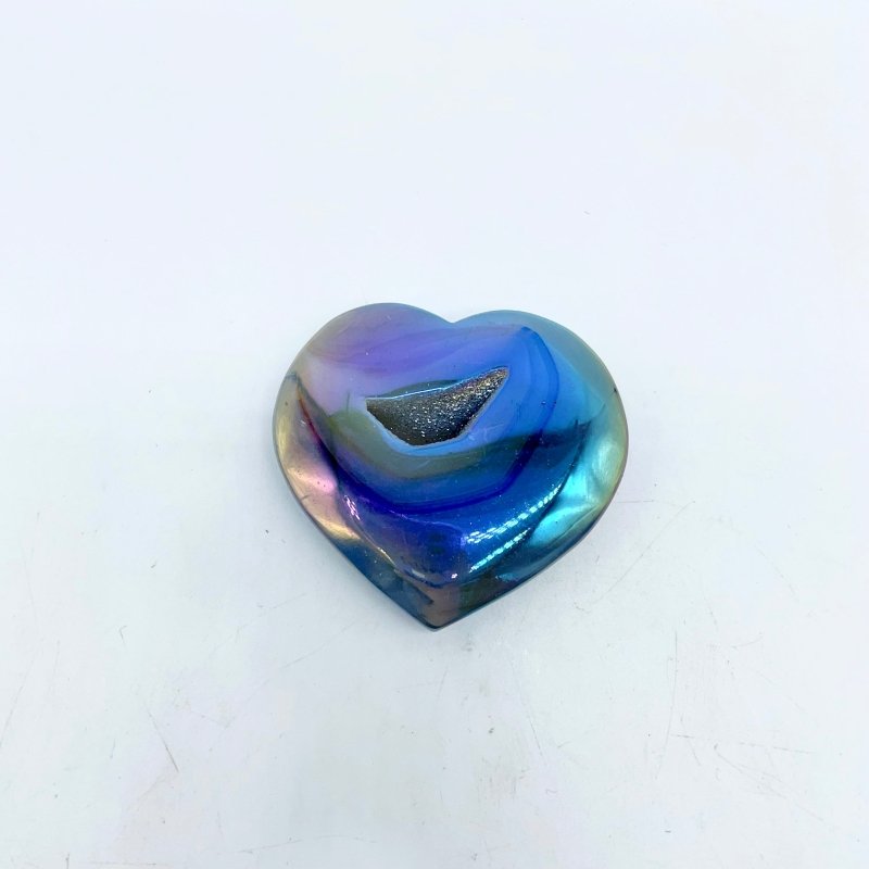 Aura Geode Druzy Agate Heart&Moon Crystal Wholesale -Wholesale Crystals