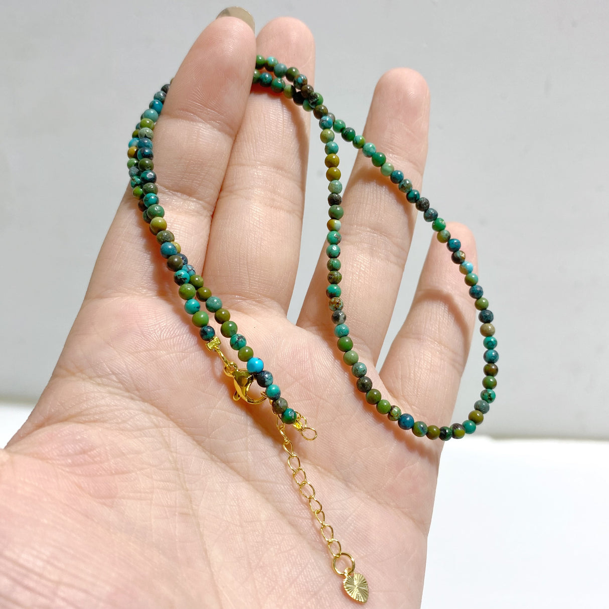 3 Types Mini Beads Necklace Wholesale Indonesia Turquoise Larimar
