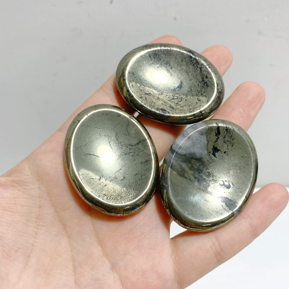 Pyrite Worry Stone Wholesale
