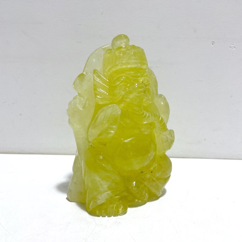 Beautiful Citrine Ganesha Carving - Wholesale Crystals