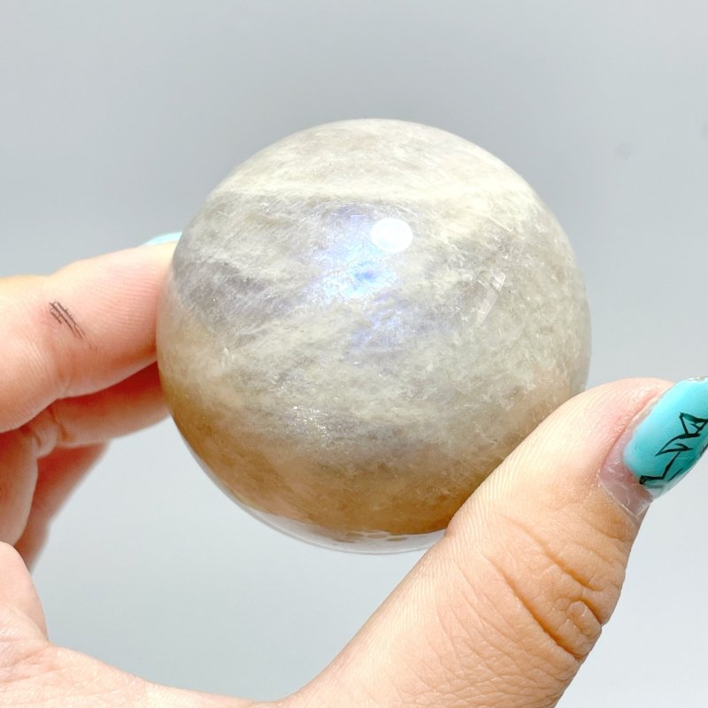 Beautiful Flash Blue Moonstone Spheres Ball Wholesale - Wholesale Crystals