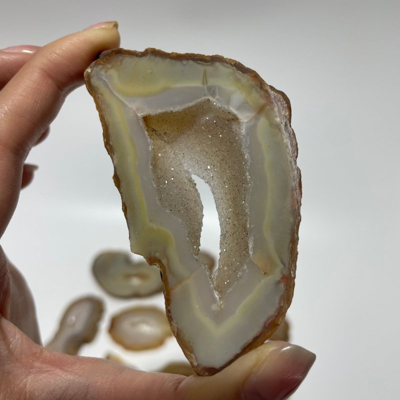 Beautiful Geode Druzy Agate Slabs Wholesale -Wholesale Crystals