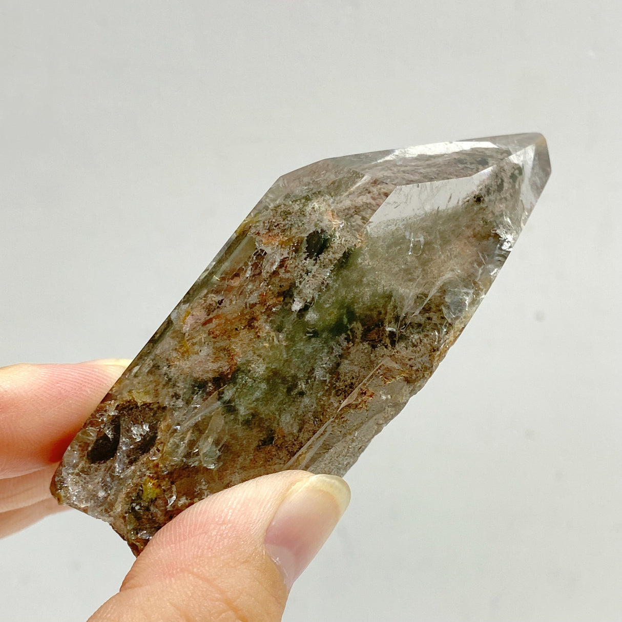 Unique Garden Quartz Tower Raw Bottom Home Decor