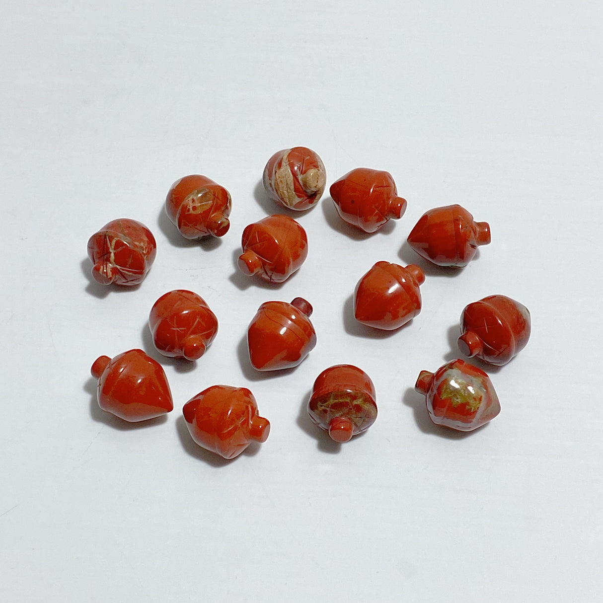 7 Types Africa Blood&Chevron Amethyst Acorns Carving Quartz Wholesale