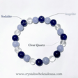 Clear Quartz Angelite Sodalite Bracelet Wholesale (Etsy Best - Selling Item) - Wholesale Crystals