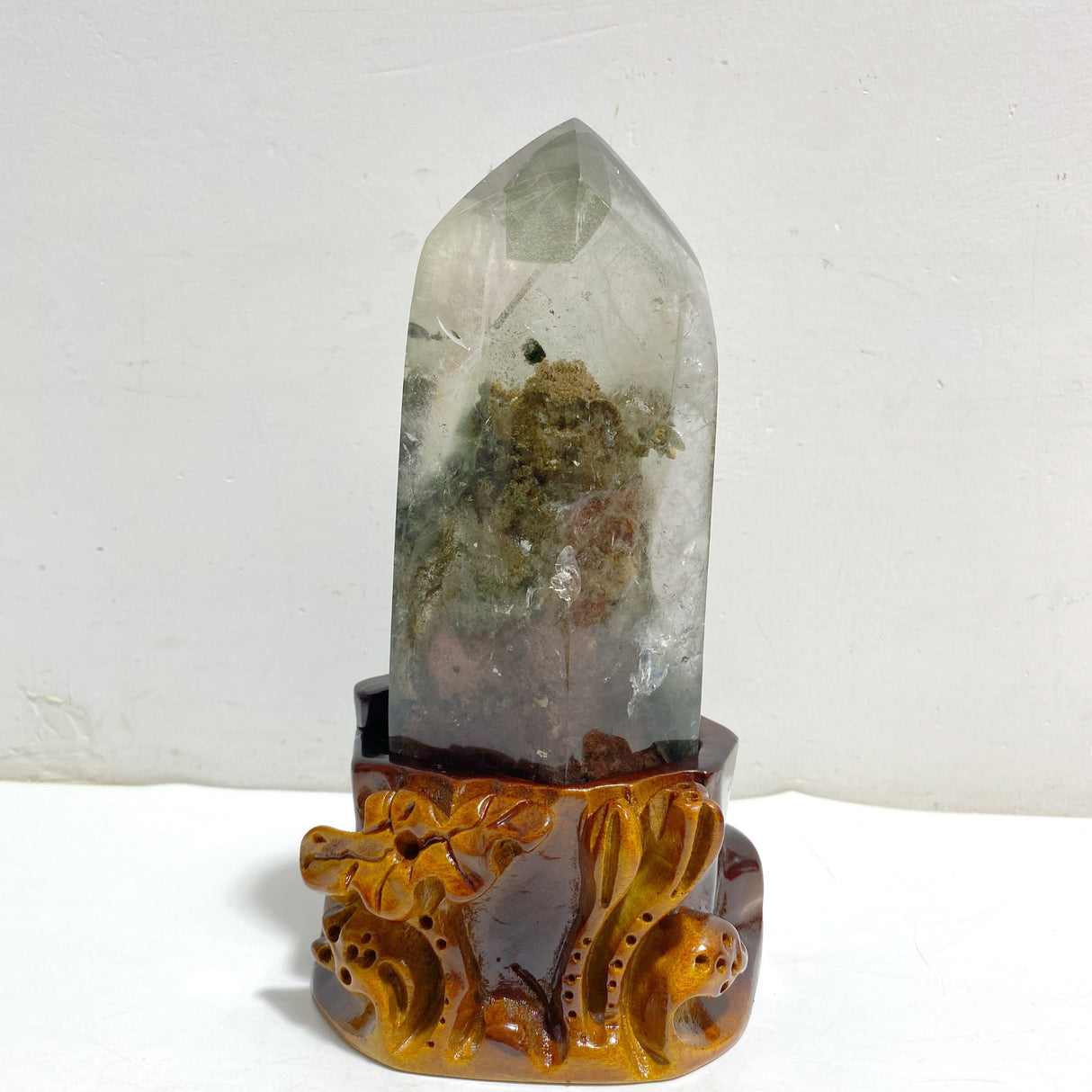 Unique Garden Quartz With Stand