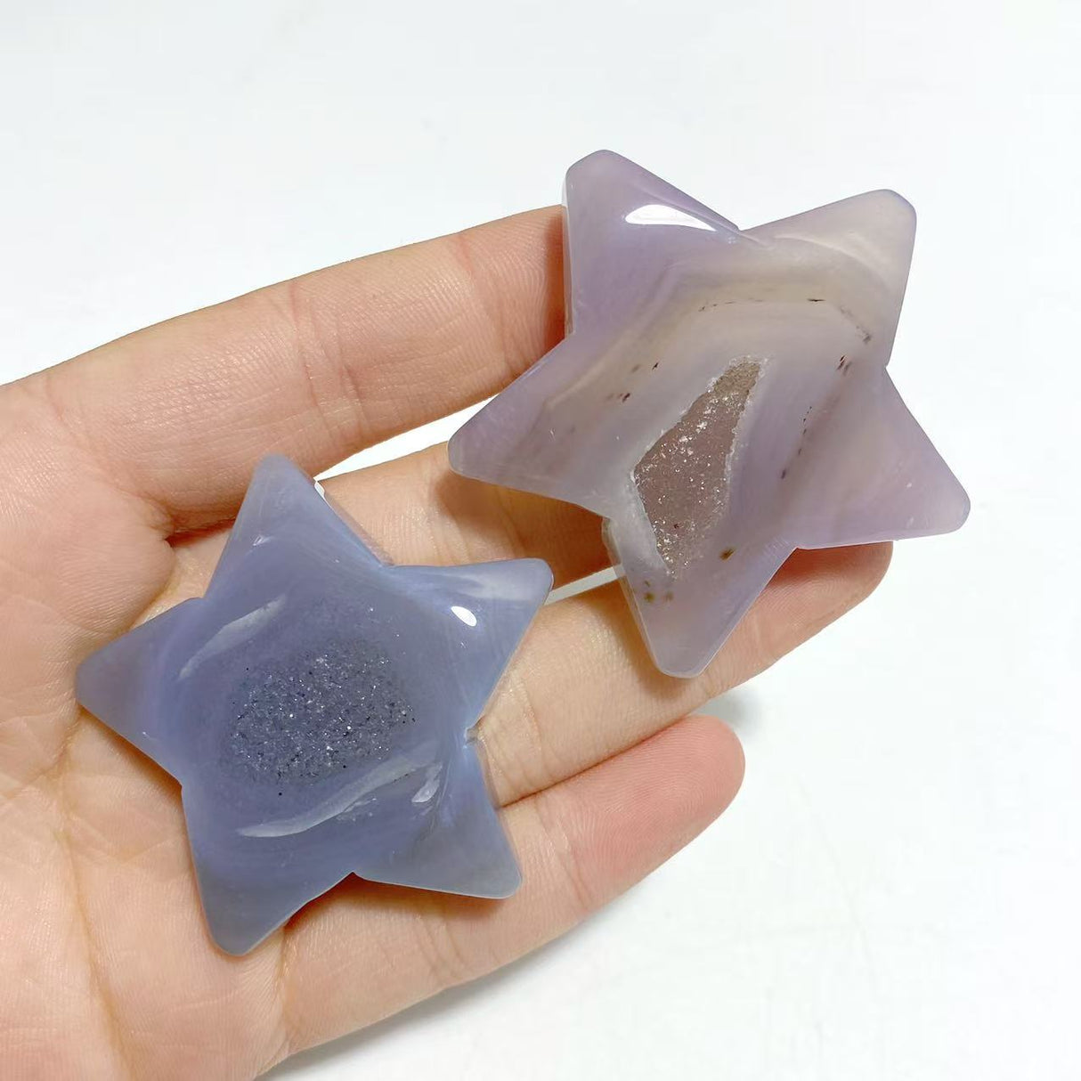 Druzy Agate Geode Heart Star&Moon&Star Wholesale