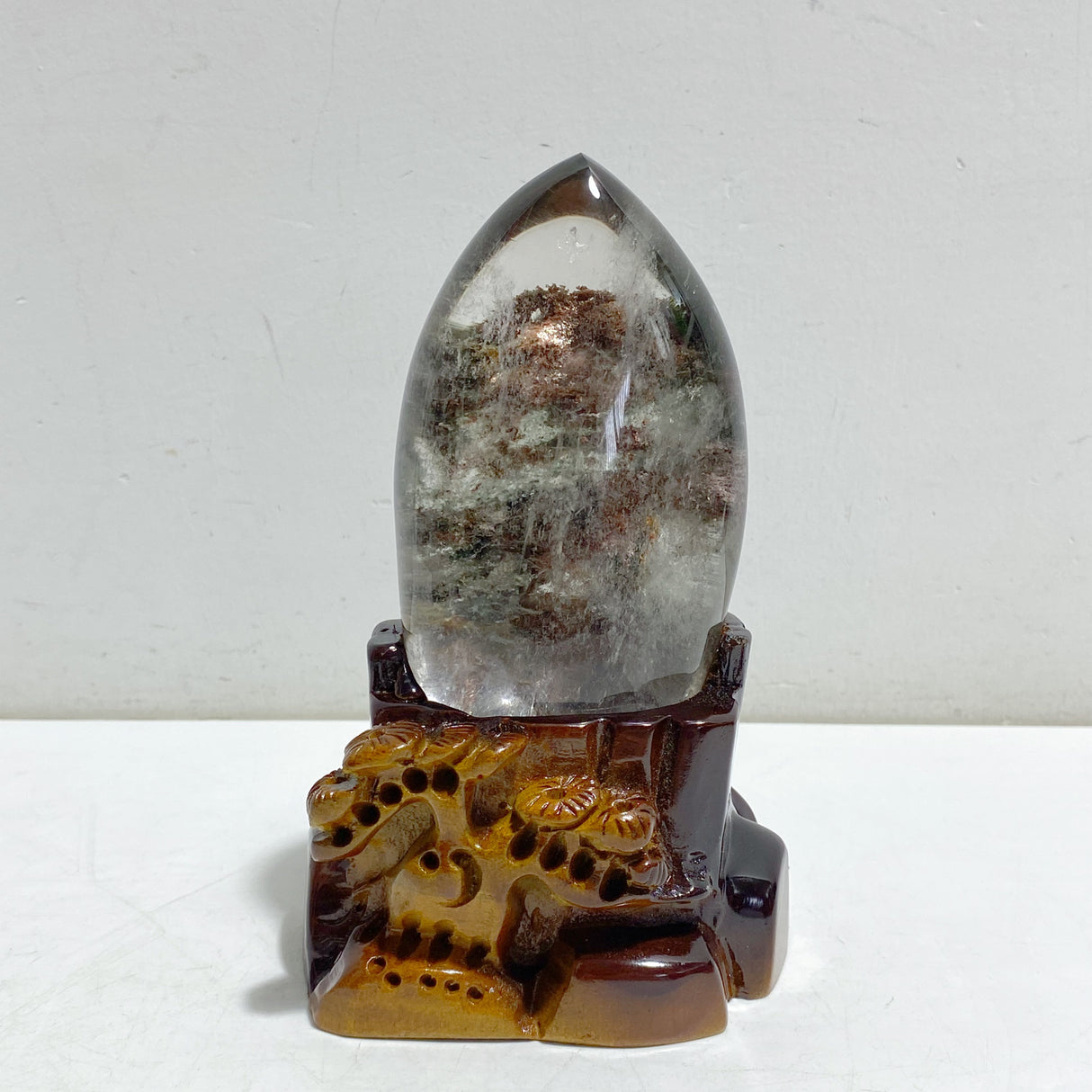 Beautiful Garden Quartz With Stand Home Decor