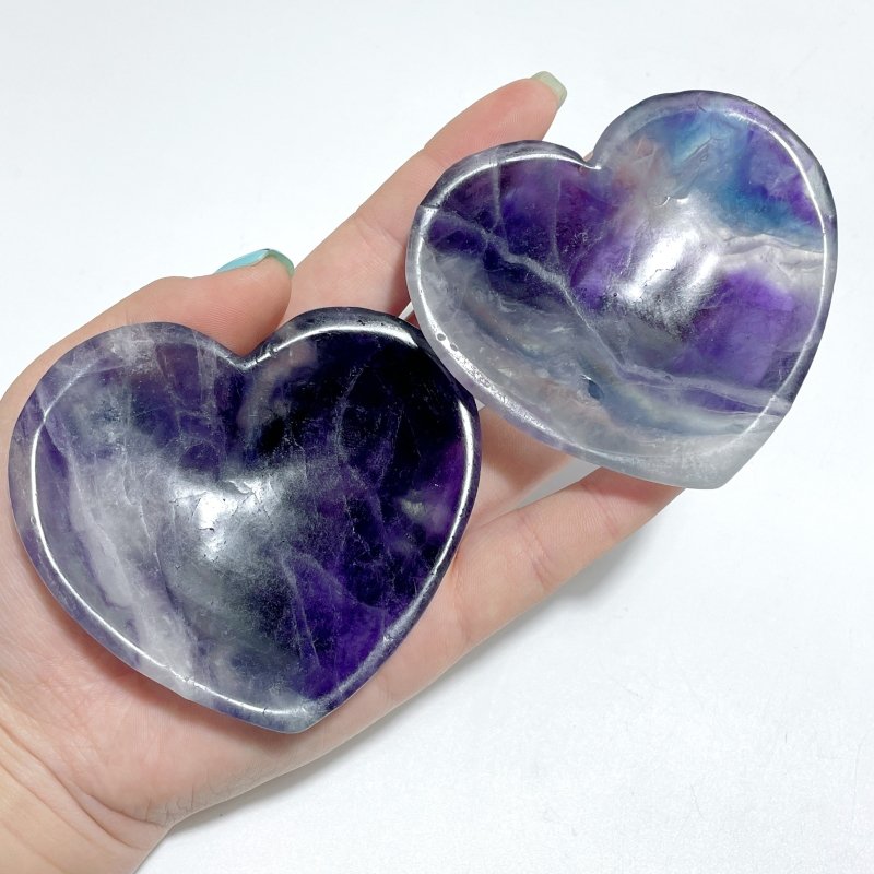 Fluorite Heart Shape Bowl Wholesale - Wholesale Crystals