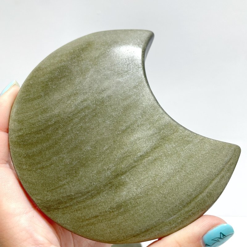 Gold Sheen Obsidian Moon Wholesale - Wholesale Crystals