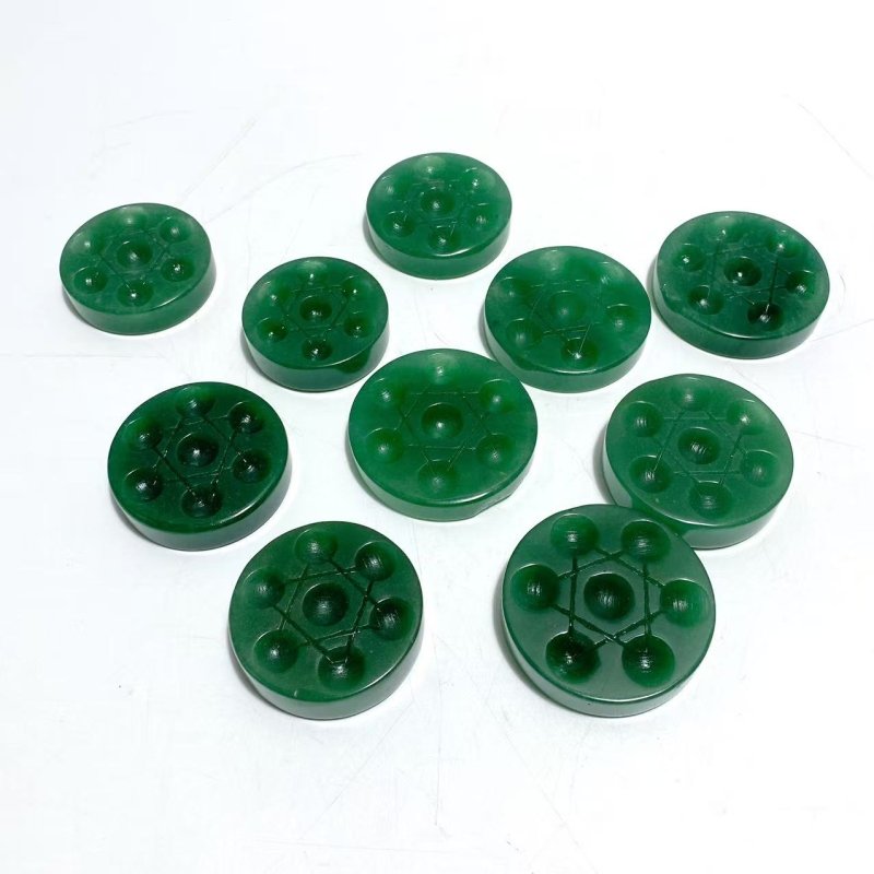 Green Aventurine Seven Star Array Sphere Stand Wholesale - Wholesale Crystals