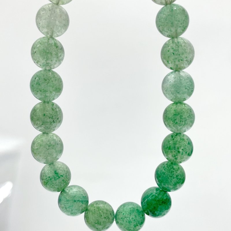 Green Strawberry Quartz Gradient Color Bracelets Wholesale - Wholesale Crystals