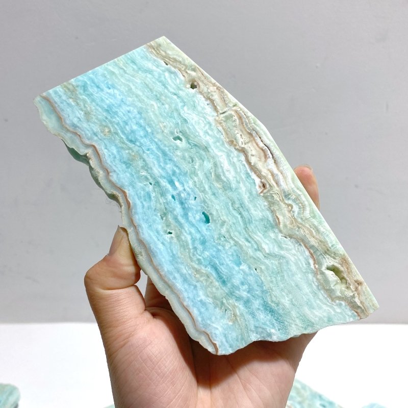 Hemimorphite Stone Slab Wholesale - Wholesale Crystals