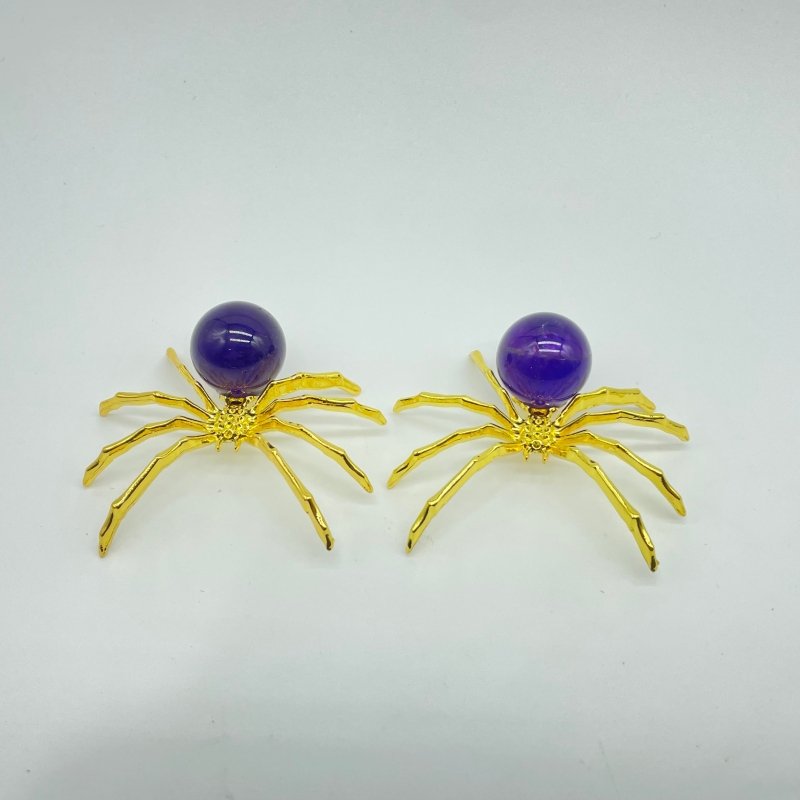 High Quality Amethyst Crystal Sphere Spider Wholesale -Wholesale Crystals
