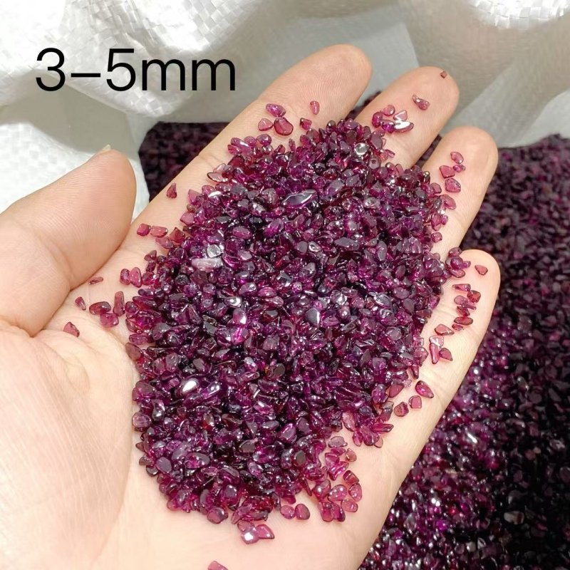 High Quality Purple Garnet Gravel Chips Wholesale - Wholesale Crystals