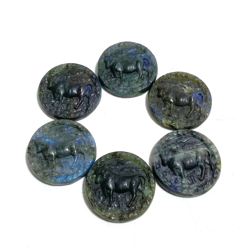 Labradorite Constellation Carving Clearance - Wholesale Crystals