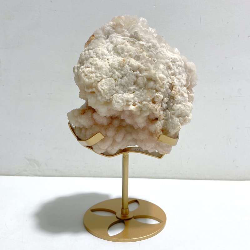 Large Raw Stilbite Specimen With Stand -Wholesale Crystals