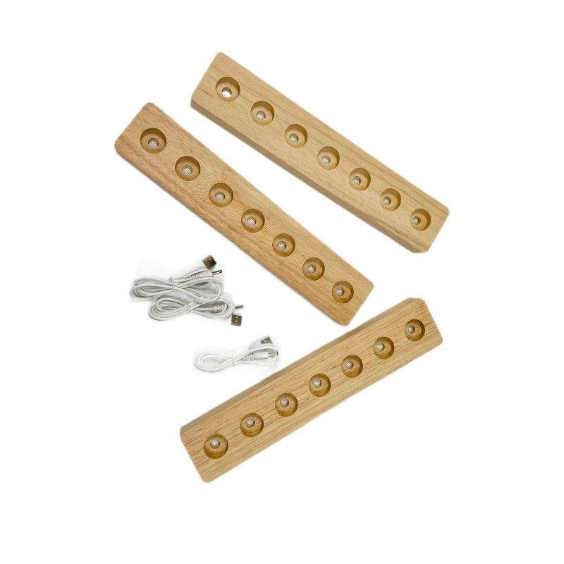 LED Wooden Crystal Stands 4 - Wholesale Crystals