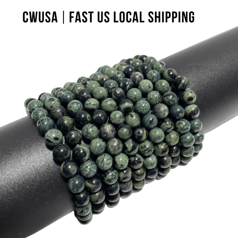 Local Stock - 6MM Kambaba Bracelets Wholesale - Wholesale Crystals