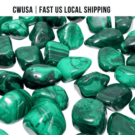 Local Stock - Malachite Tumbled Wholesale - Wholesale Crystals