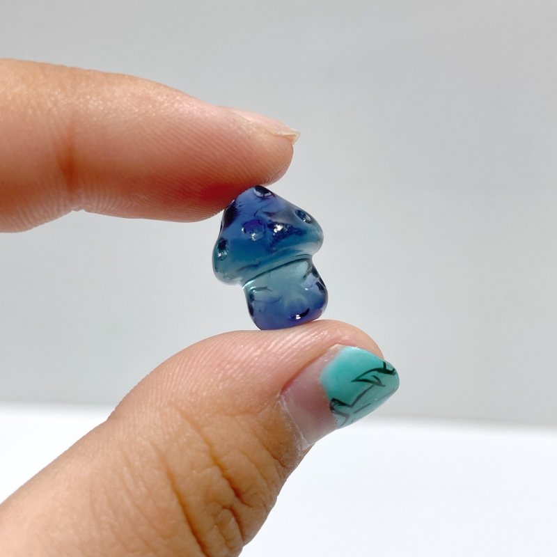 Mini Fluorite Mushroom Carving Wholesale - Wholesale Crystals