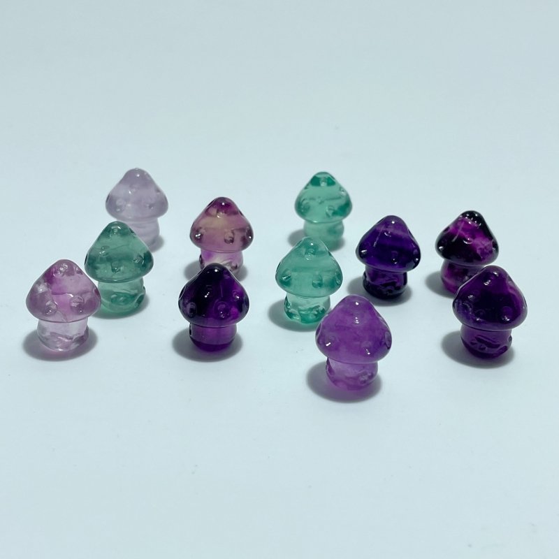Mini Fluorite Mushroom Carving Wholesale - Wholesale Crystals