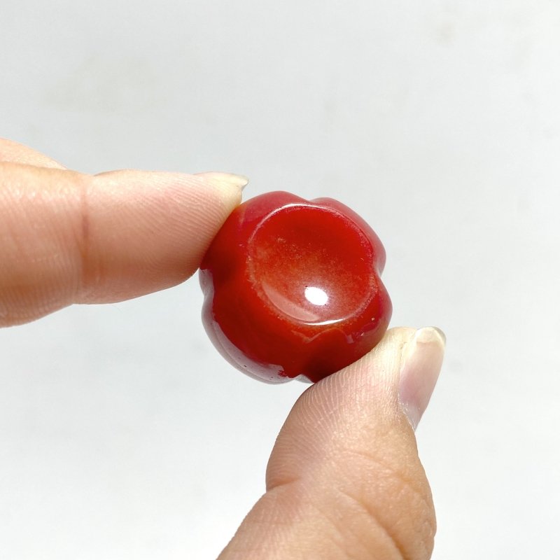 Mini Red Agate Halloween Pumpkin Carving Wholesale -Wholesale Crystals