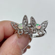 Natural Opal Ring Butterfly Shape Wholesale - Wholesale Crystals