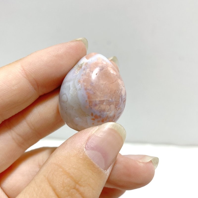 Polished Pink Agate Tumbled Wholesale -Wholesale Crystals