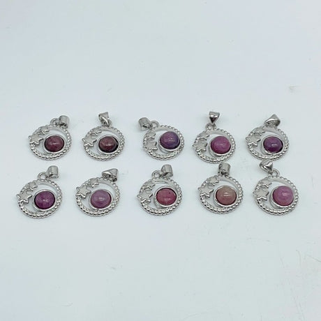 Purple Rose Quartz Pendant Crystal Wholesale -Wholesale Crystals