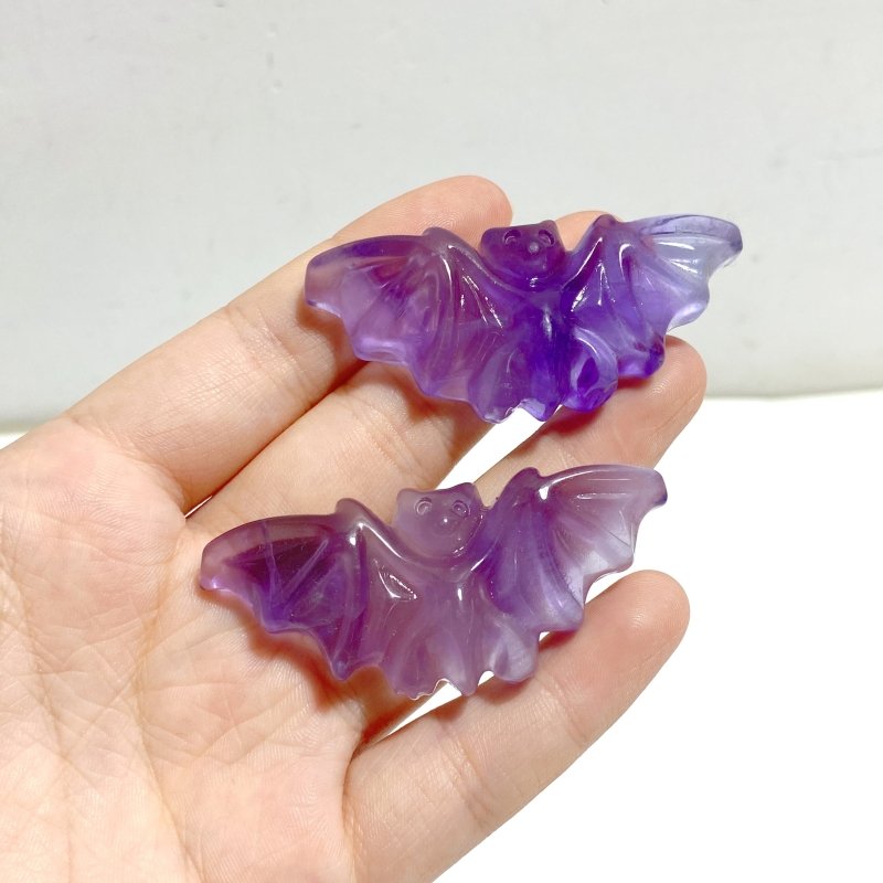 Rainbow Fluorite Bat Carving Wholesale -Wholesale Crystals