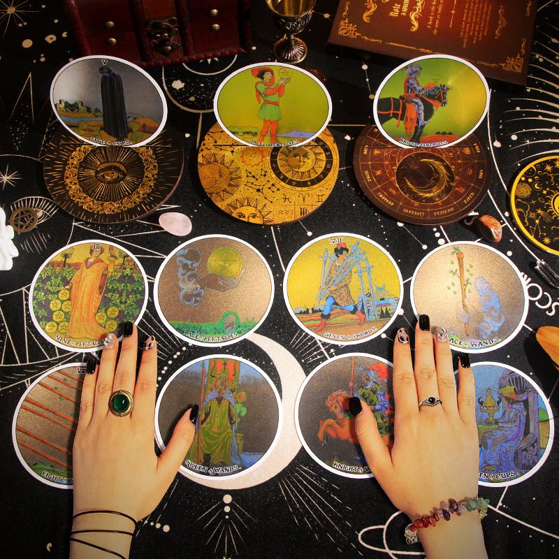 Round Tarot Cards 85 (Gift box set) - Wholesale Crystals