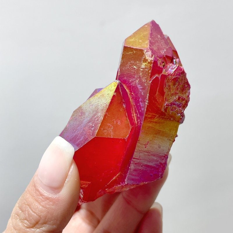 Small Colorful Aura Crystal Cluster Wholesale - Wholesale Crystals