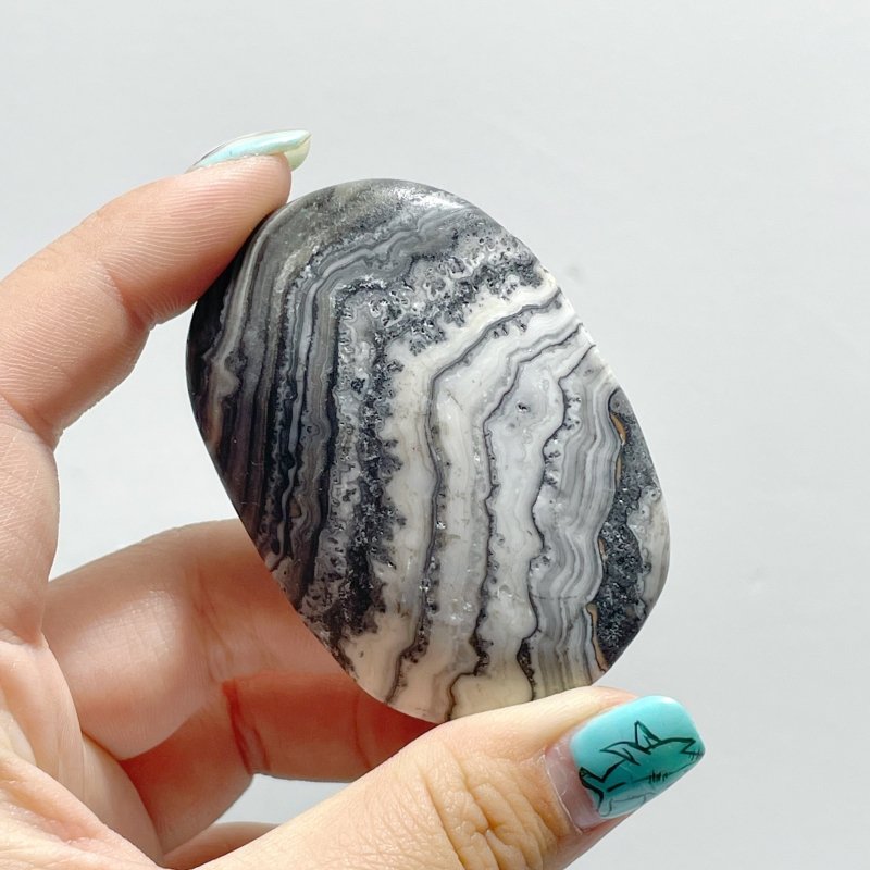 Stripe Yellow Calcite&Grey Calcite Palm Wholesale - Wholesale Crystals