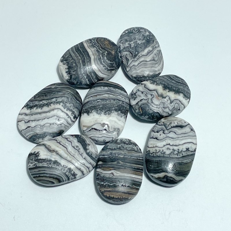 Stripe Yellow Calcite&Grey Calcite Palm Wholesale - Wholesale Crystals