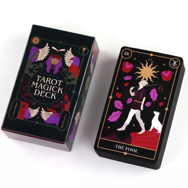 Tarot Cards 91 (Side spray painting) -Wholesale Crystals